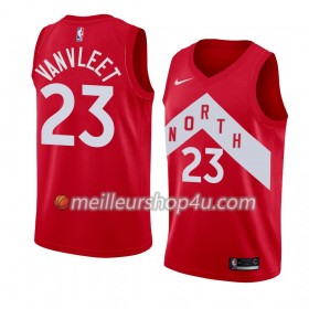 Maillot Basket Homme Toronto Raptors Fred Vanvleet 23 2018-19 Nike Rouge Swingman